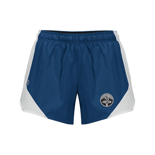[229489.H03.S-LOGO3] Girls Olympus Shorts (Female Youth S, Navy, Logo 3)
