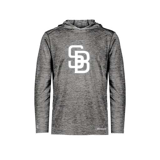 [FOLHCGBK-YS-LOGO2] Decker Youth Charge Hoodie (Youth S, Black, Logo 2)