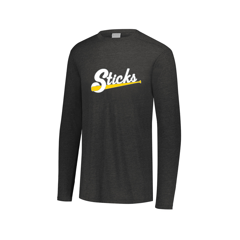 Decker Men's Tri-Blend T-Shirt - Long Sleeve