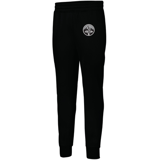 [5566.080.XS-LOGO3] Men's PERFORMANCE FLEECE JOGGER (Adult XS, Black, Logo 3)