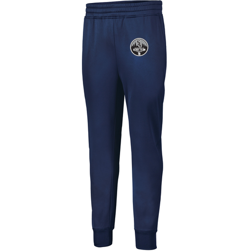 [5566.065.XS-LOGO3] Men's PERFORMANCE FLEECE JOGGER (Adult XS, Navy, Logo 3)